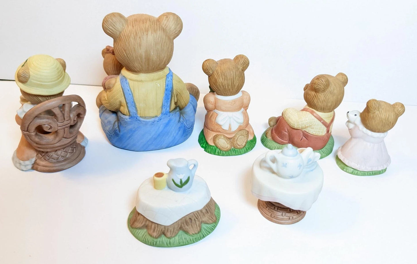 Vintage Homco Interiors Bear Set