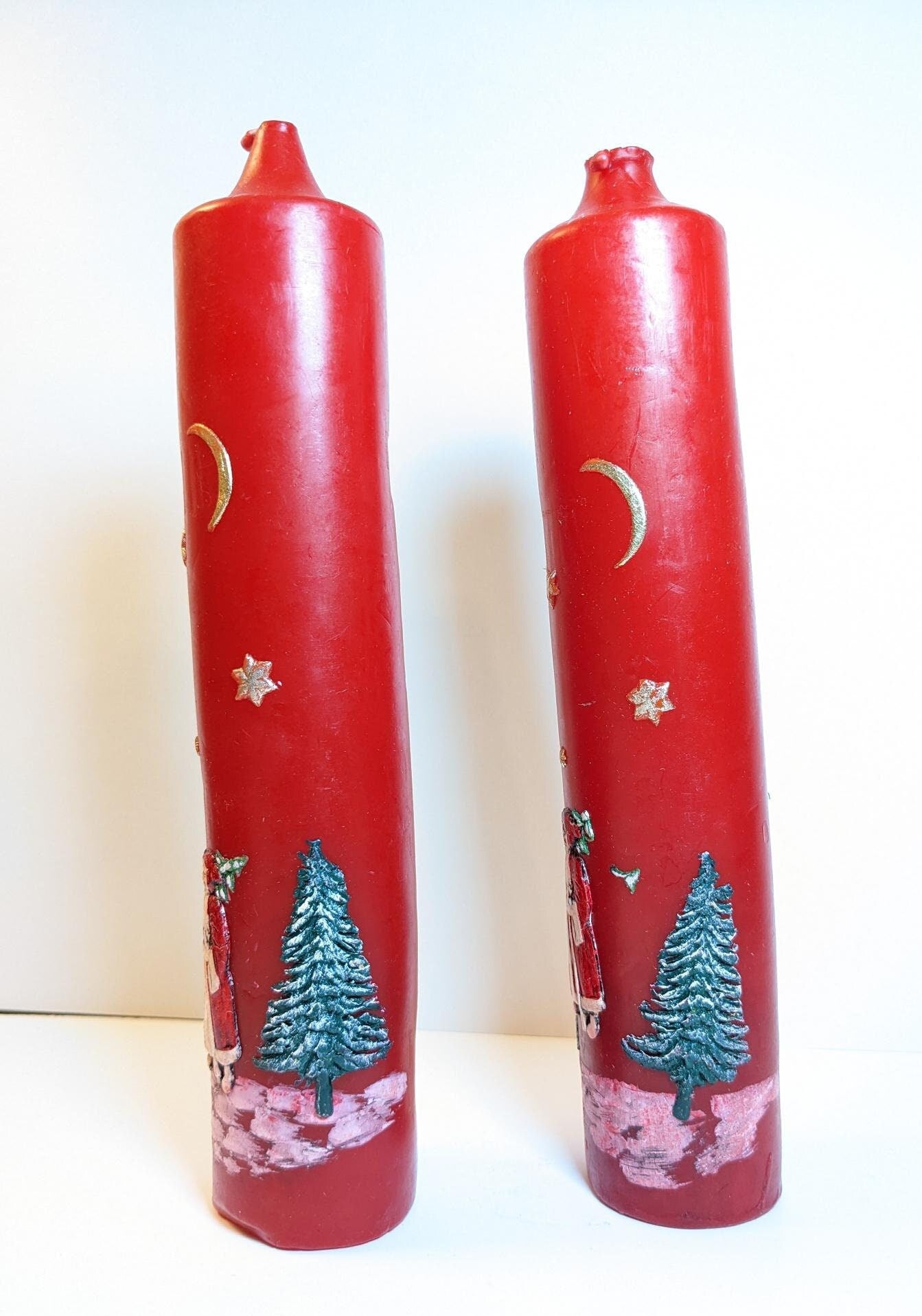 Lady Brett Red Christmas Candles