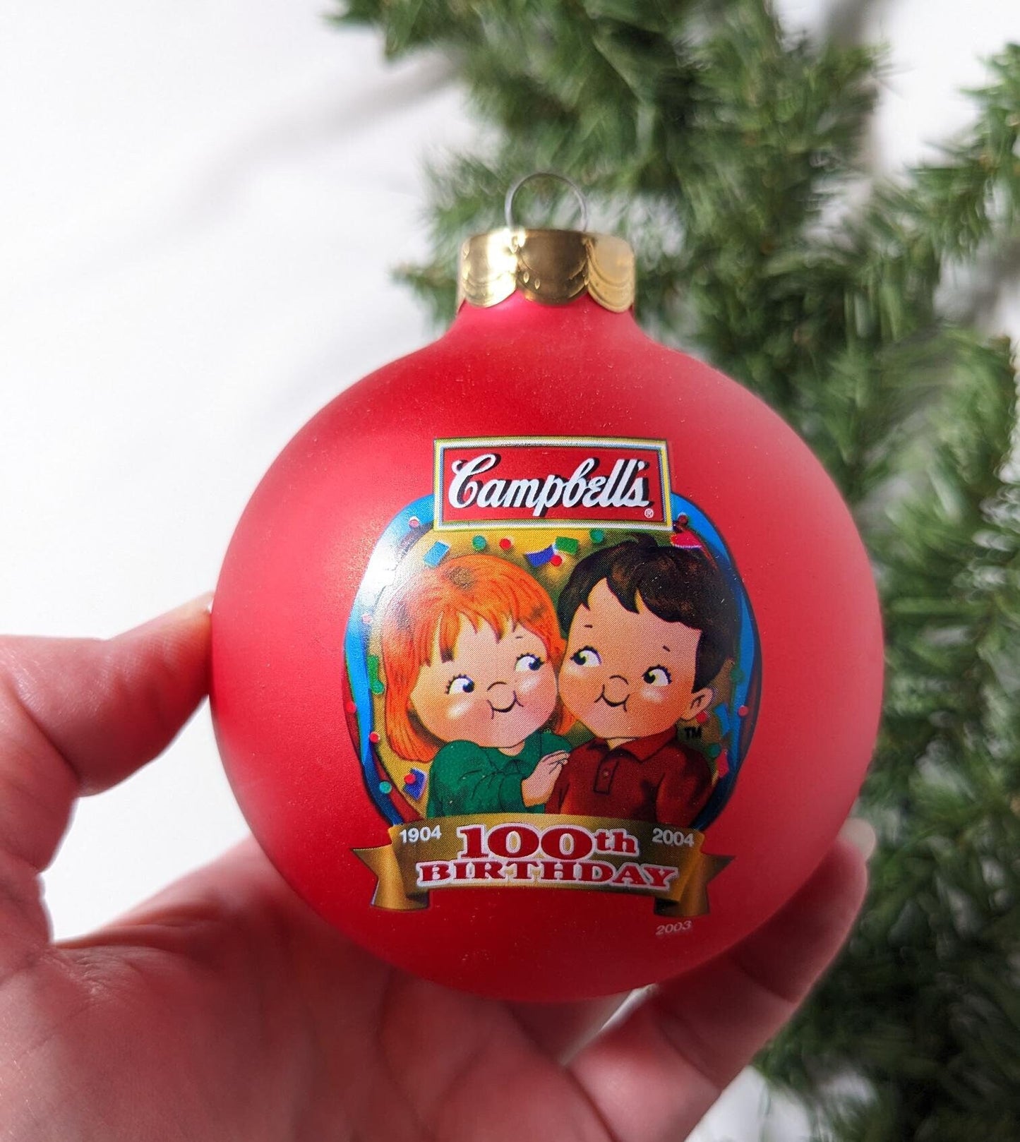 Vintage 1993 Campbells Kids Ornament