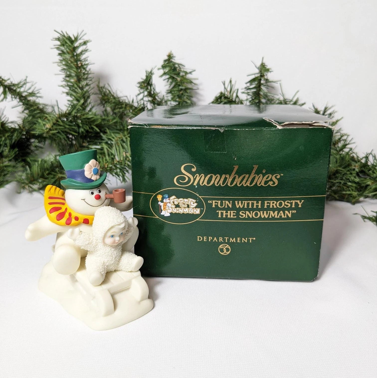 Snowbabies Dept 56 Fun with Frosty the Snowman