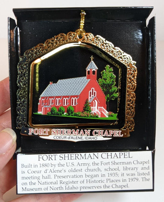 National Treasures Fort Sherman Chapel Christmas Ornament