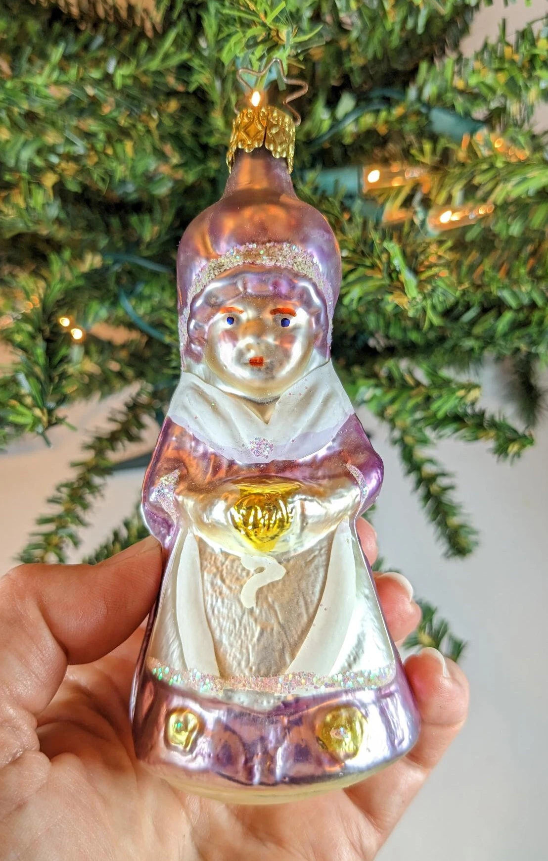 Grandma Retired Old World Christmas Inge Glas Ornament