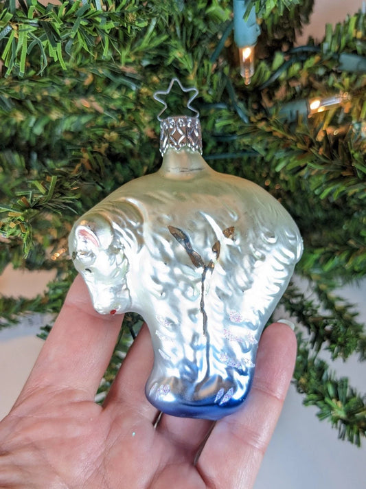 Polar Bear Inge Glas Old World Christmas Ornament