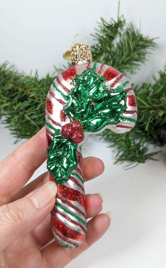 Candy Cane Retired Old World Christmas Ornament