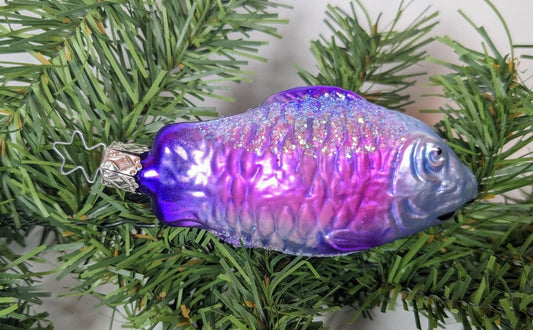 Fish Inge Glas Retired Old World Christmas Ornament