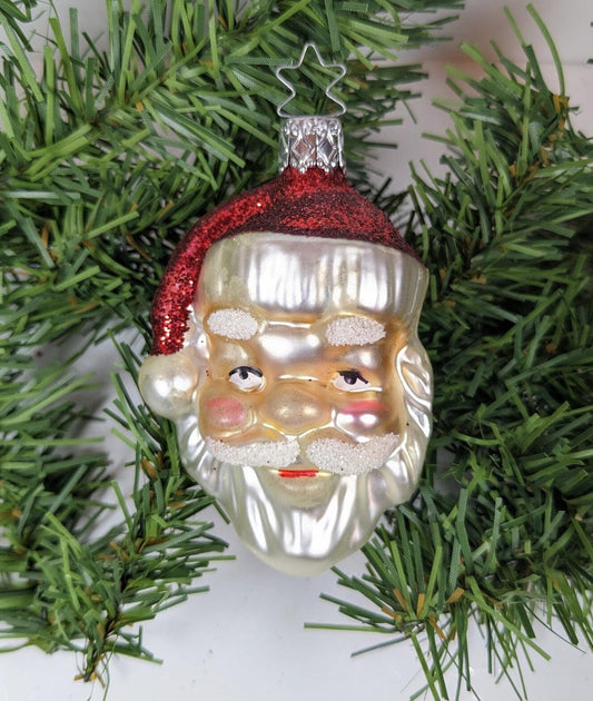 Santa Claus Retired Old World Christmas Inge Glas Ornament