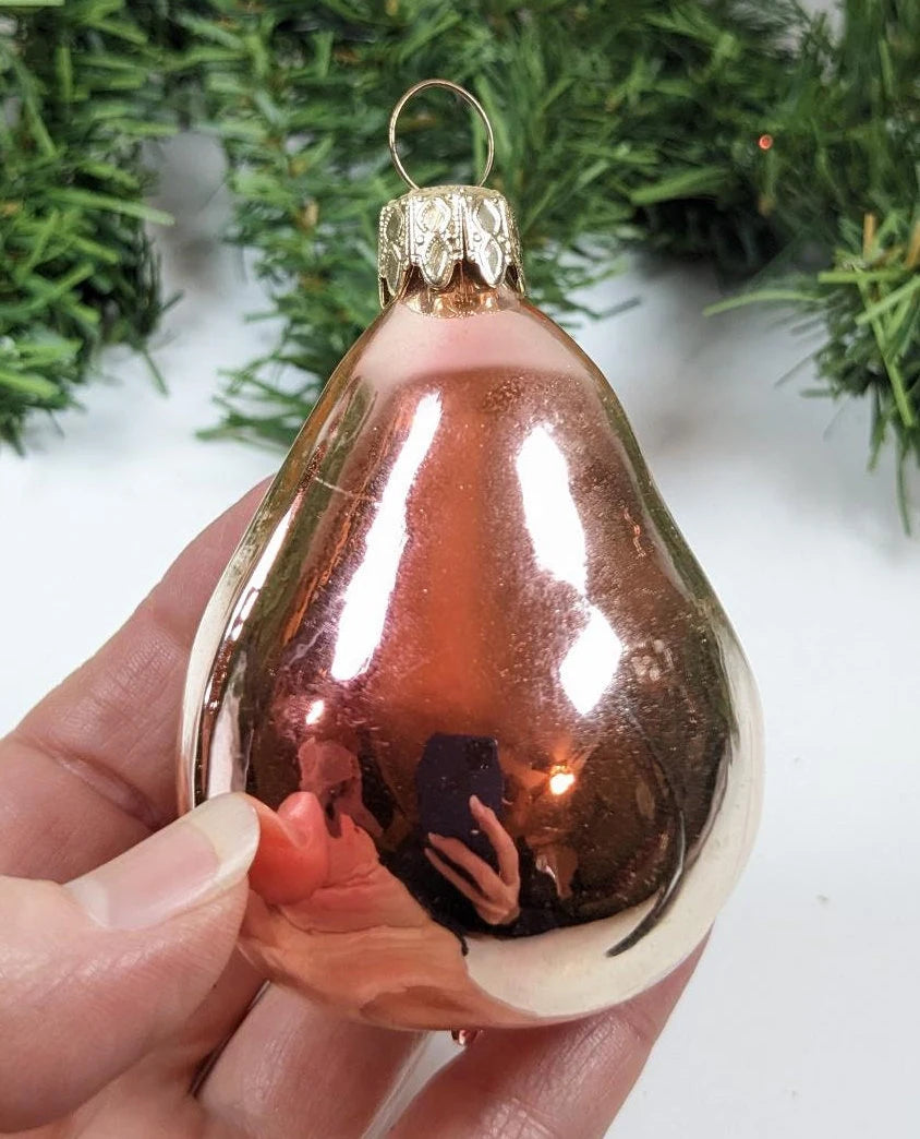 Kurt Adler Pear Christmas Ornament