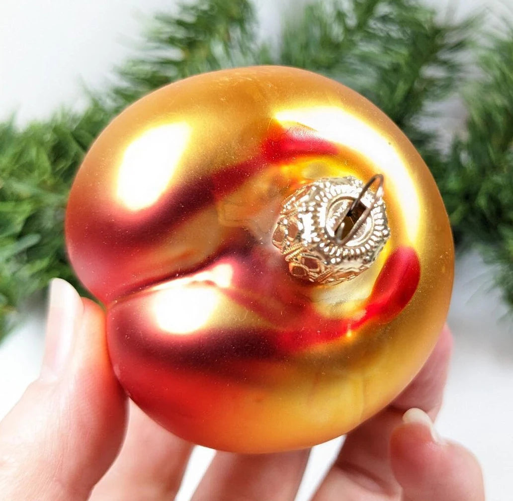 Nectarine Kurt Adler Christmas Ornament
