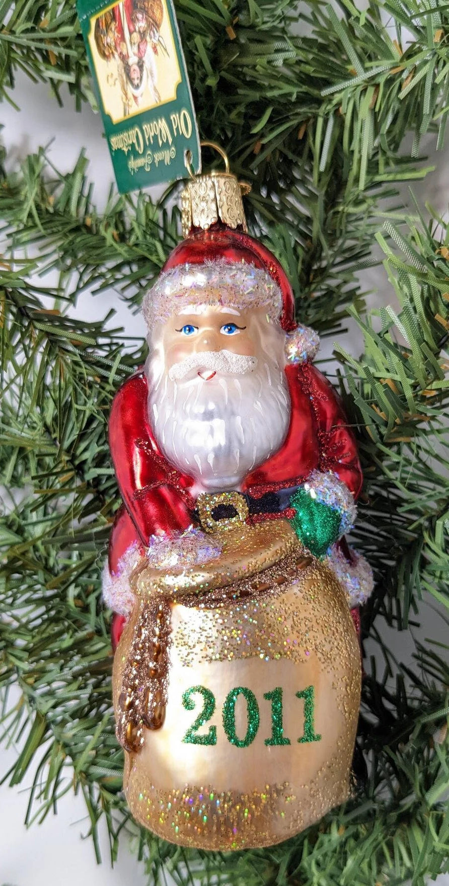2011 Santa Old World Christmas Ornament
