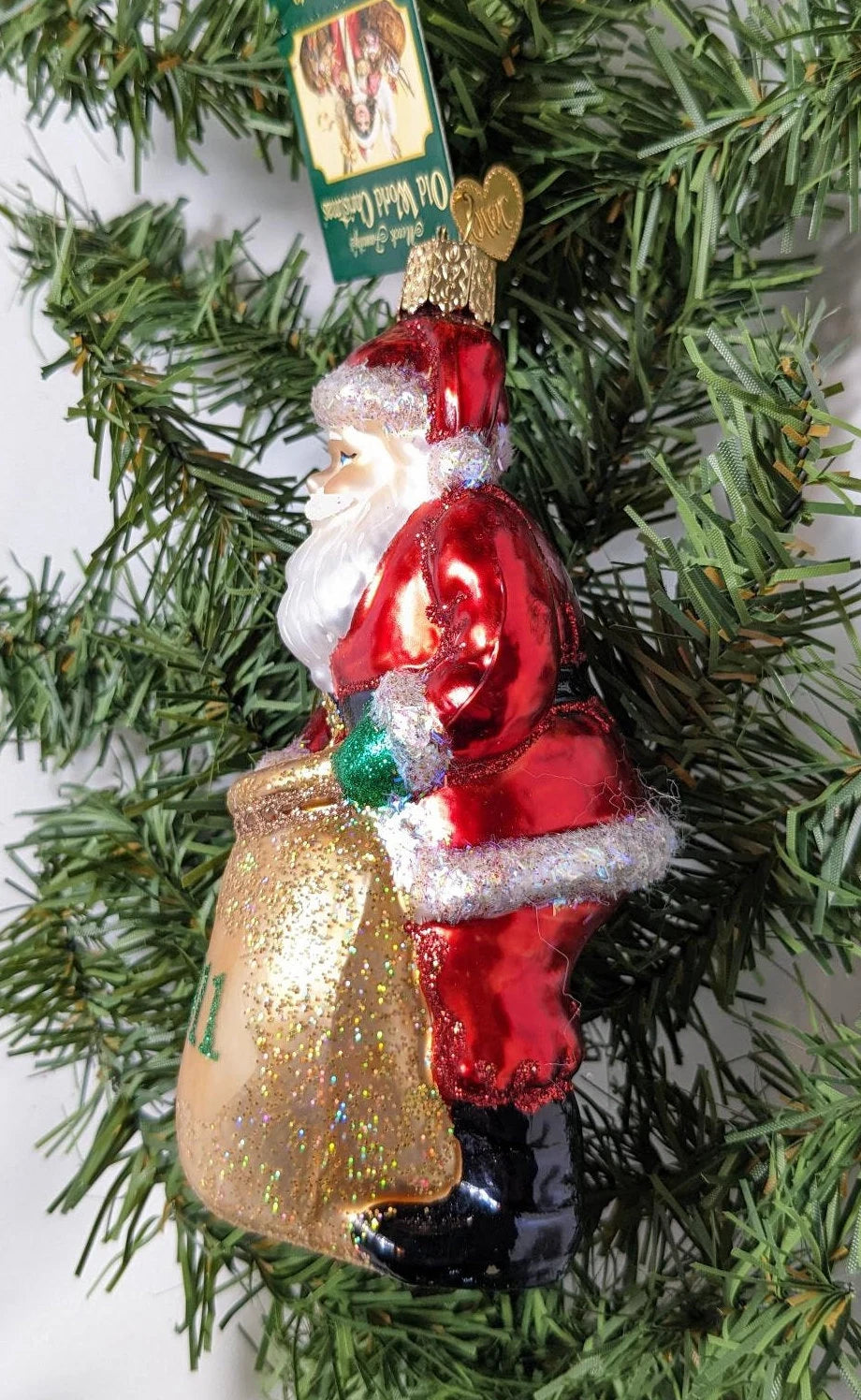 2011 Santa Old World Christmas Ornament