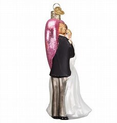 Bride and Groom Old World Christmas Ornament