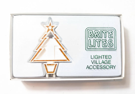 Brite Lites Lighted Christmas Tree Village Accessory