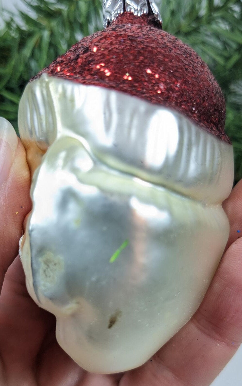 Santa Claus Retired Old World Christmas Inge Glas Ornament