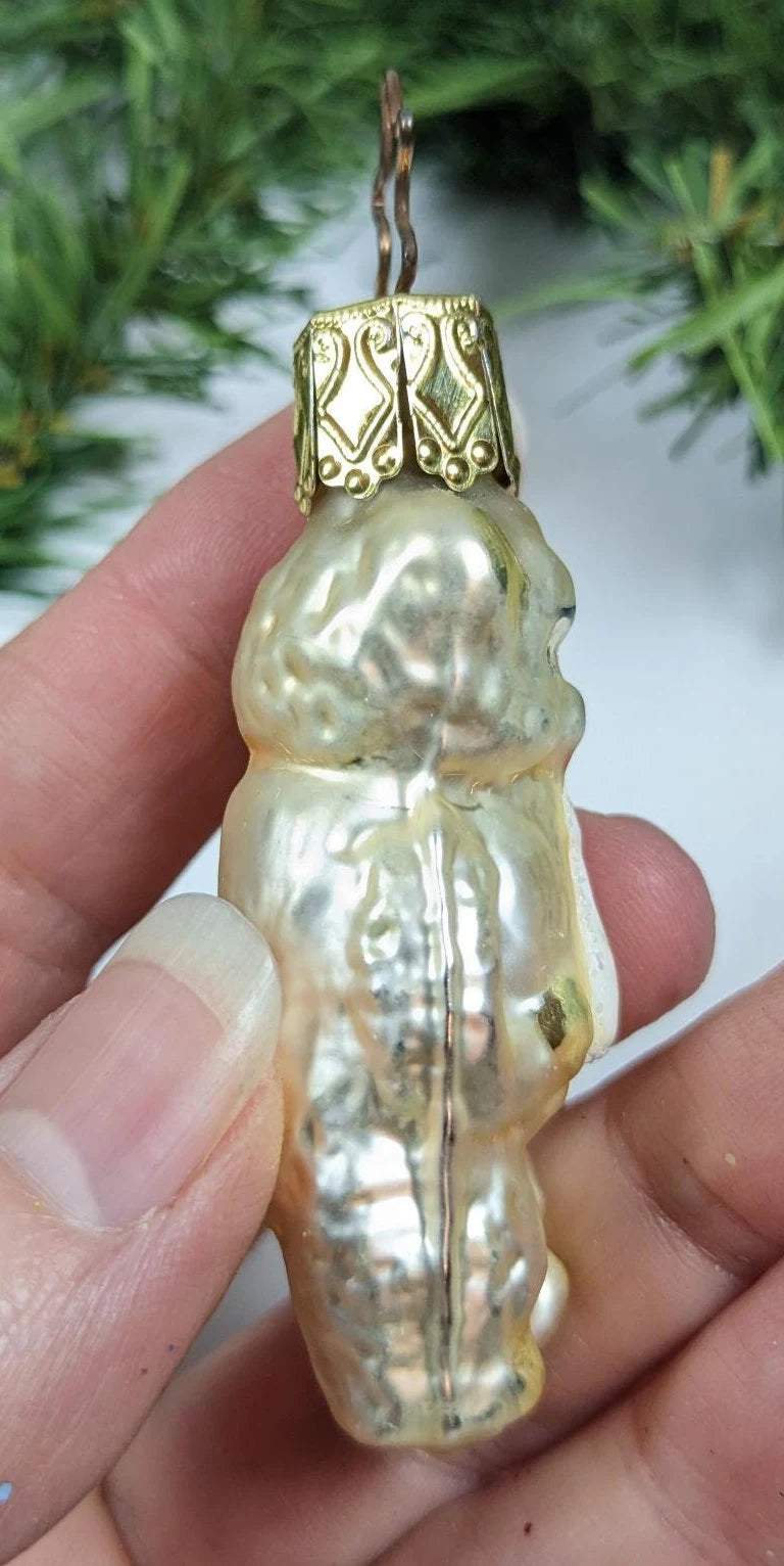 Baby Bear with Bottle Retired Inge Glas Old World Christmas ornament