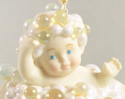 Snowbabies Baby's First Bath - Department 56 Ornament