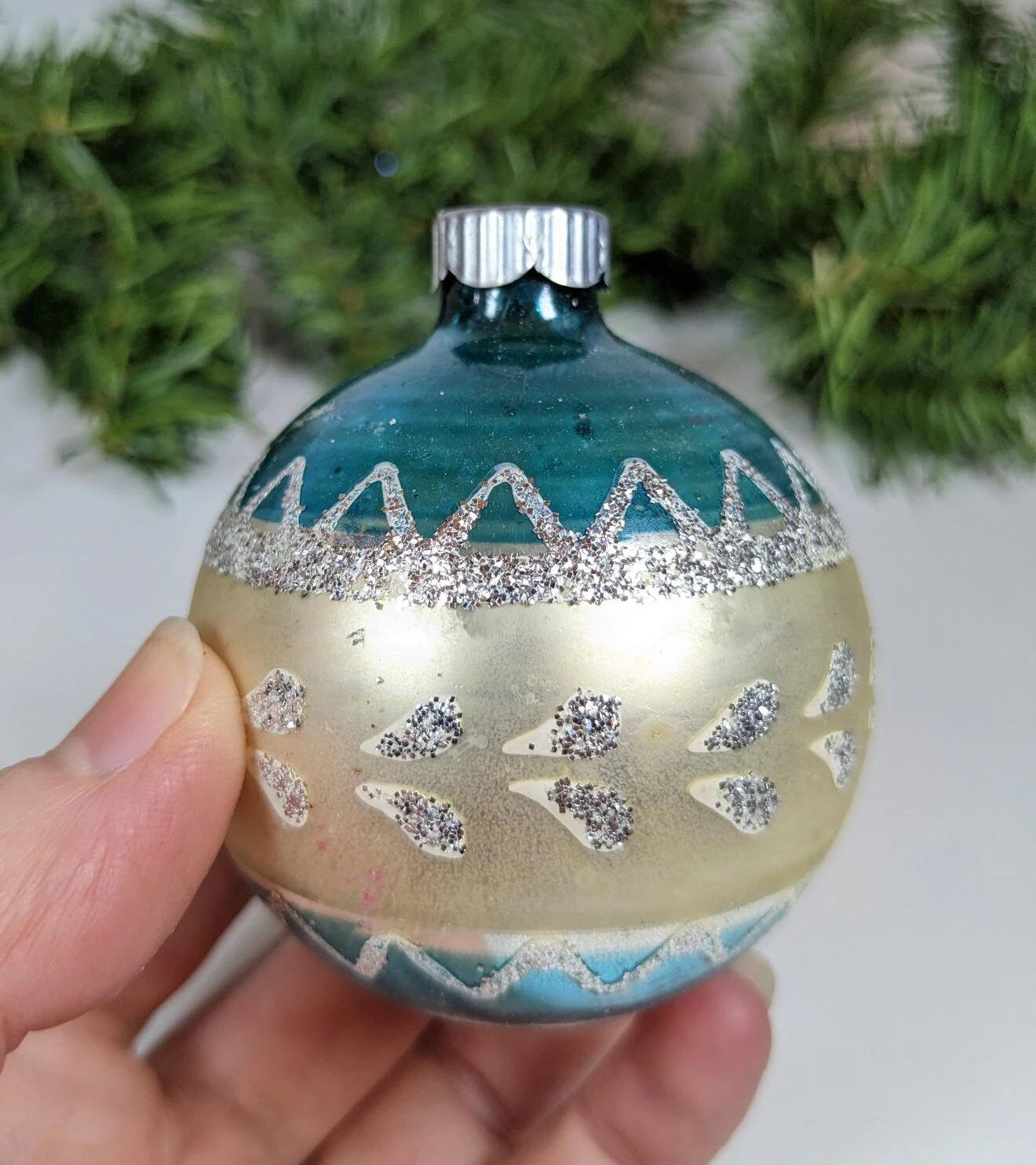 Vintage Shiny Brite Christmas Ornaments