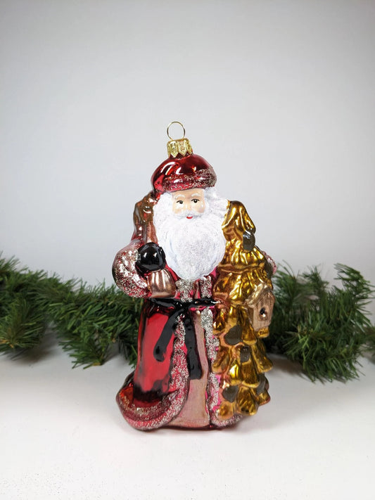 Large Santa Christmas Ornament