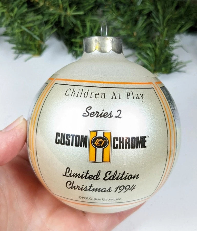 Children At Play Custom Chrome Series 2 1994 Christmas Ornament