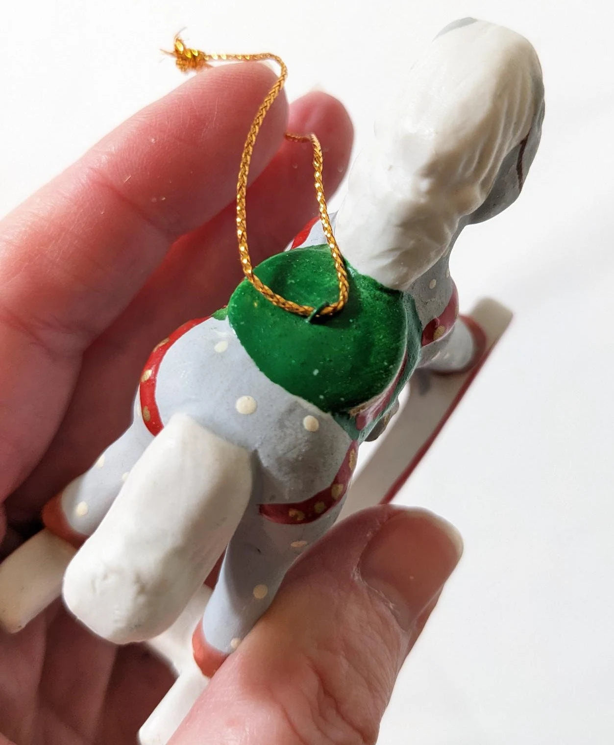 Vintage Rocking Horse Christmas Ornaments