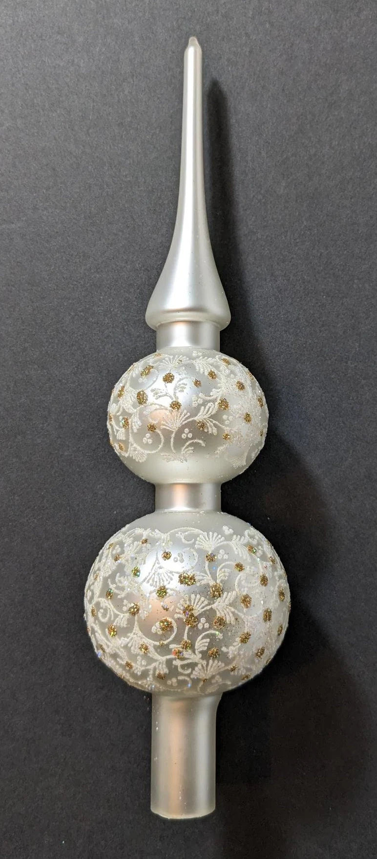 Vintage Krebs Christmas Tree Topper & Ornament Set