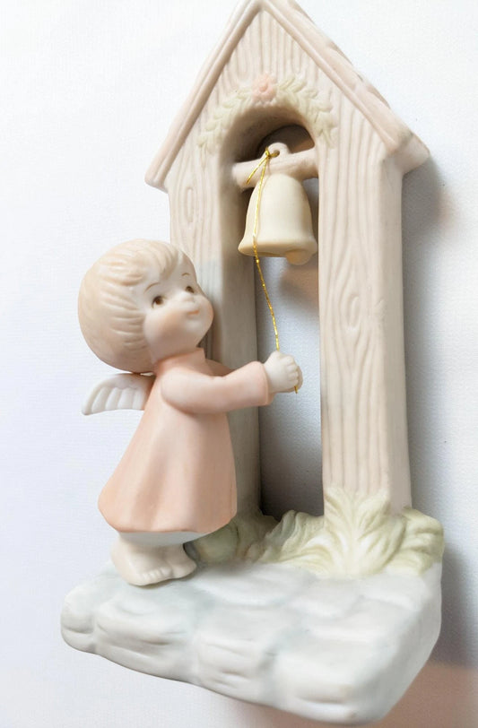 Vintage 1983 Lefton Christmas Angel Figurine