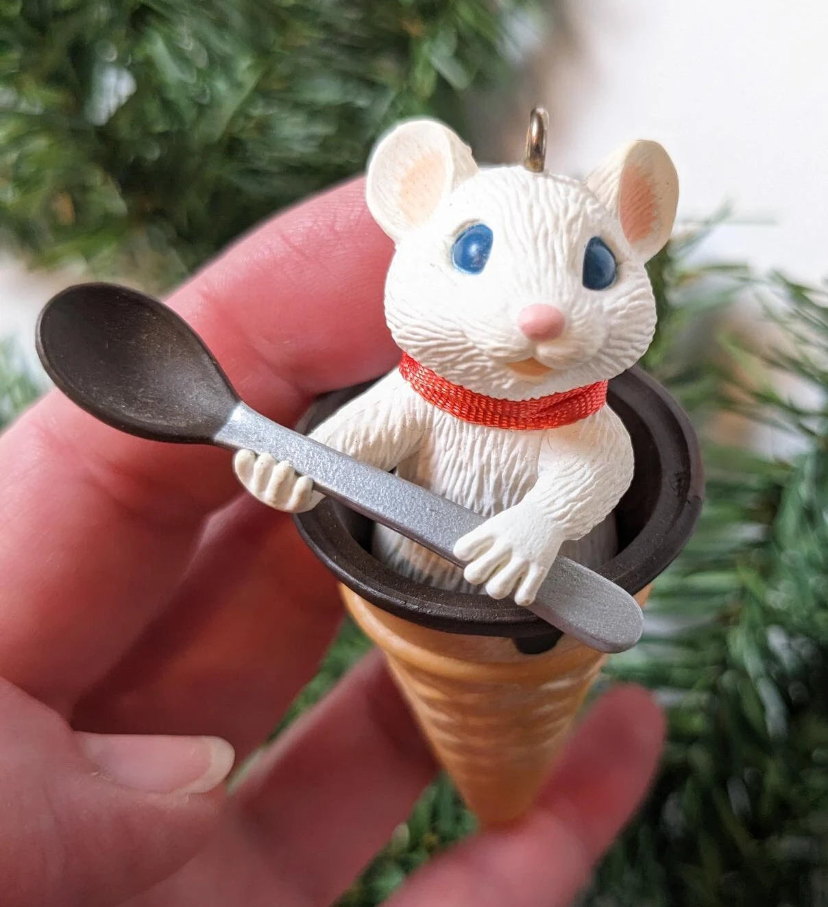 Vintage Hallmark Filled with Fudge Christmas Ornament