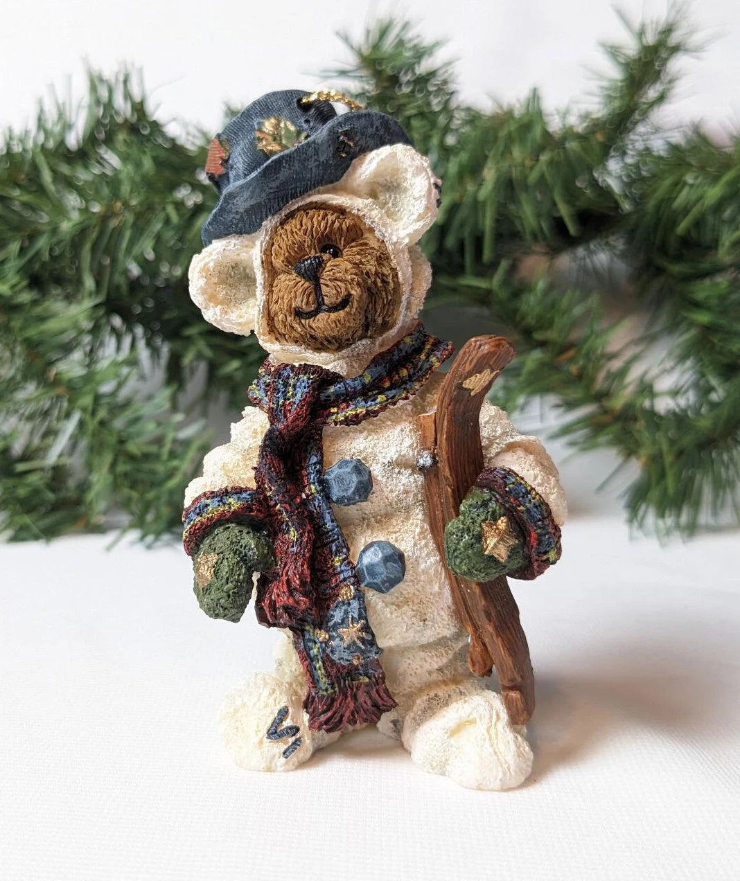 Vintage Boyds Bears Snowbearski Christmas Ornament