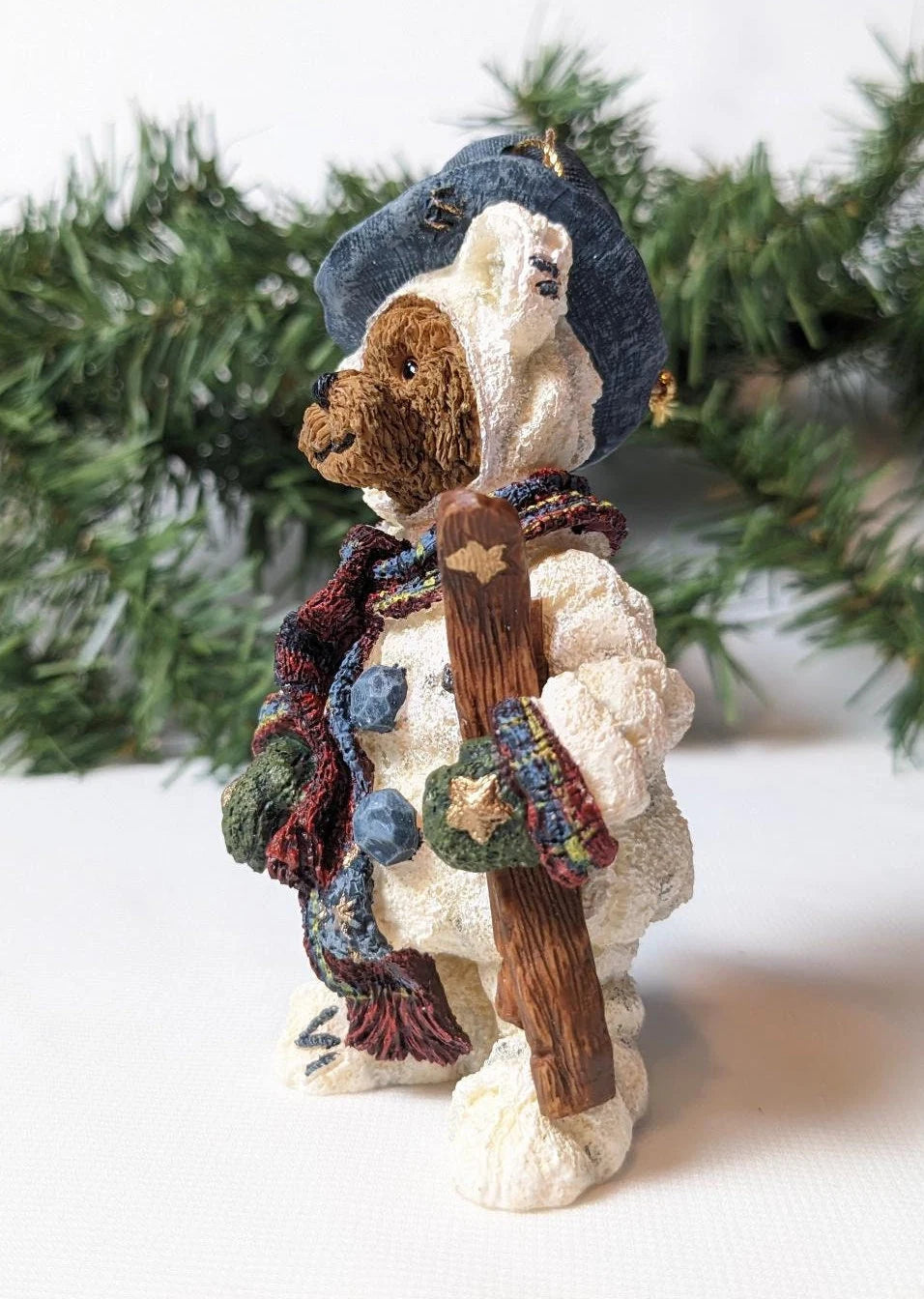 Vintage Boyds Bears Snowbearski Christmas Ornament