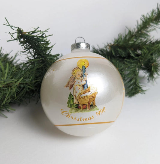 Vintage Angel's Light Christmas Ornament