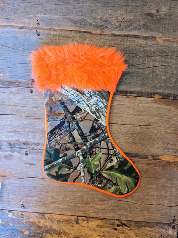 Hunting Camouflage Christmas Stocking