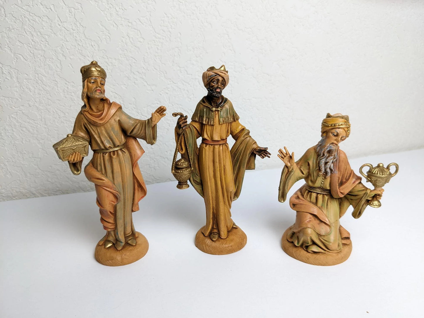 Vintage Fontanini Depose Italy Christmas Nativity Set