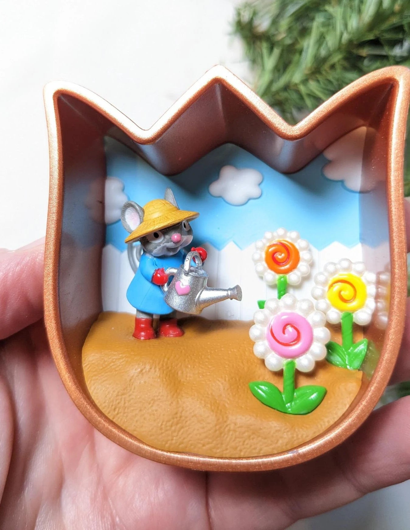 Hallmark Cookie Cutter Spring Christmas Ornament
