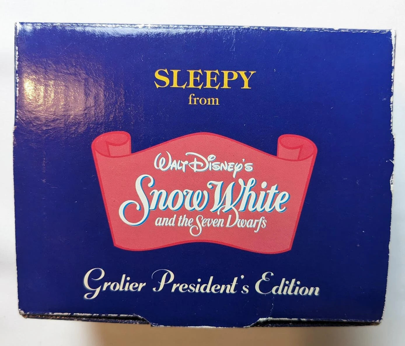 Vintage Sleepy Snow White Christmas Ornament