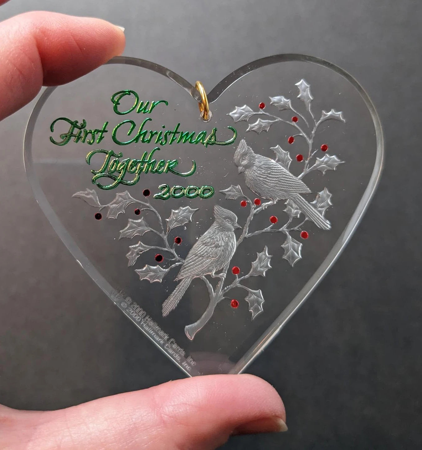 Our First Christmas Together - Hallmark Keepsake Ornament 2000