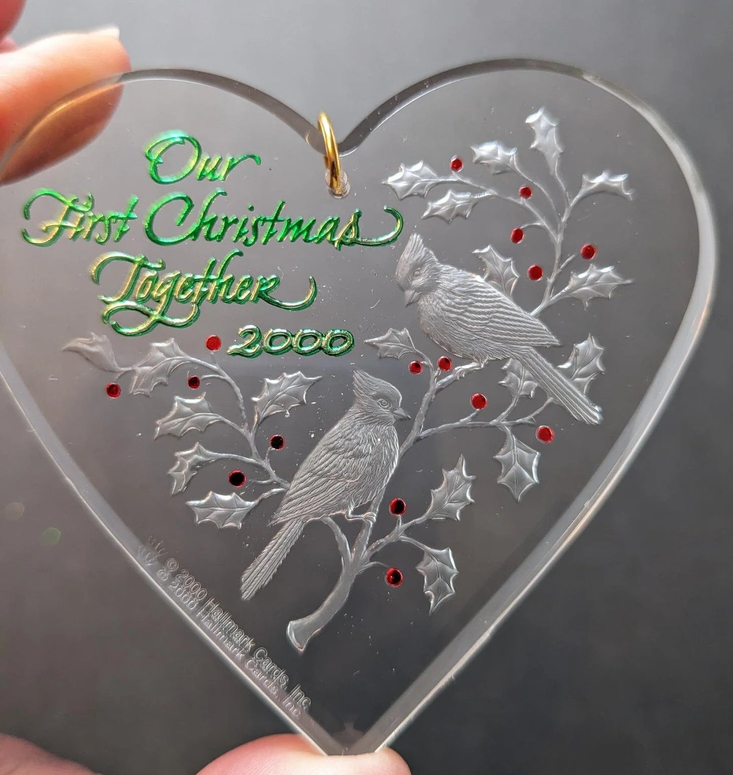 Our First Christmas Together - Hallmark Keepsake Ornament 2000