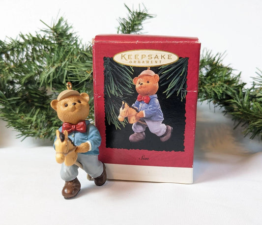 Vintage Hallmark 1996 Son Christmas Ornament