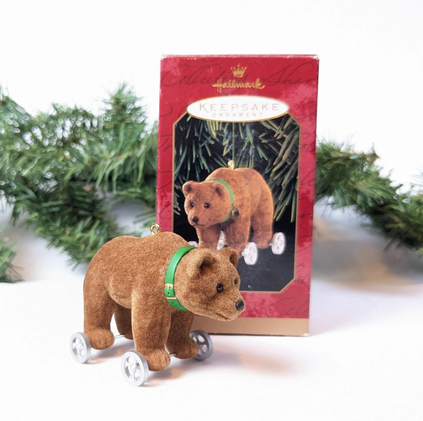 Vintage Hallmark 1999 Bear Son Christmas Ornament