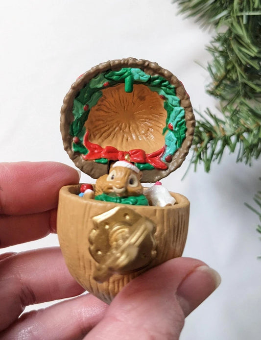 Vintage Hallmark 1991 Hidden Treasure Christmas Ornament