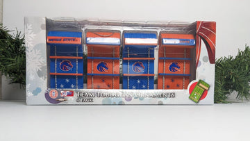 Boise State Toboggan Christmas Ornaments
