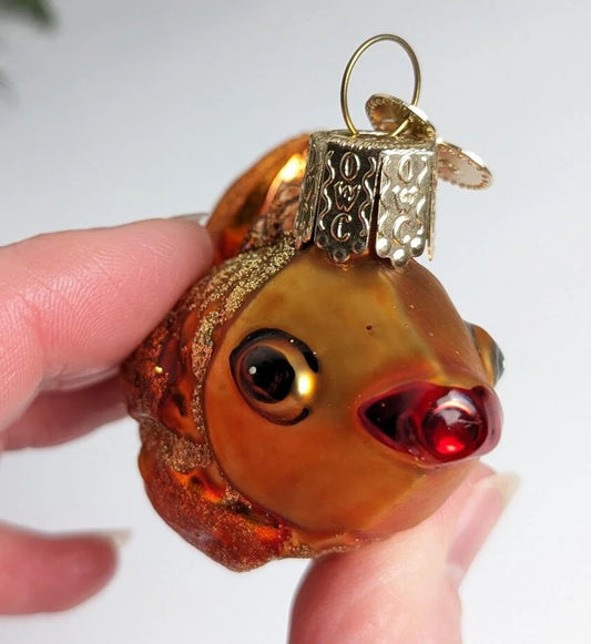 Graceful Goldfish Old World Christmas Ornament