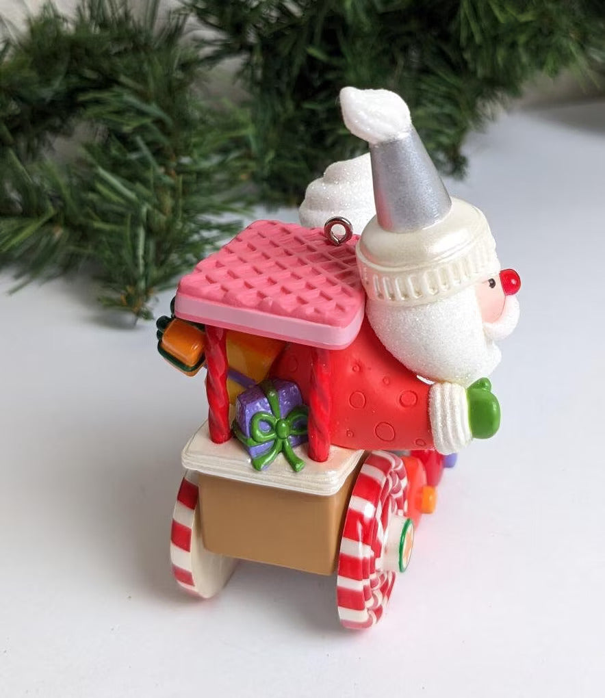 Santa's Sweet Ride - Hallmark Christmas Ornament 2010