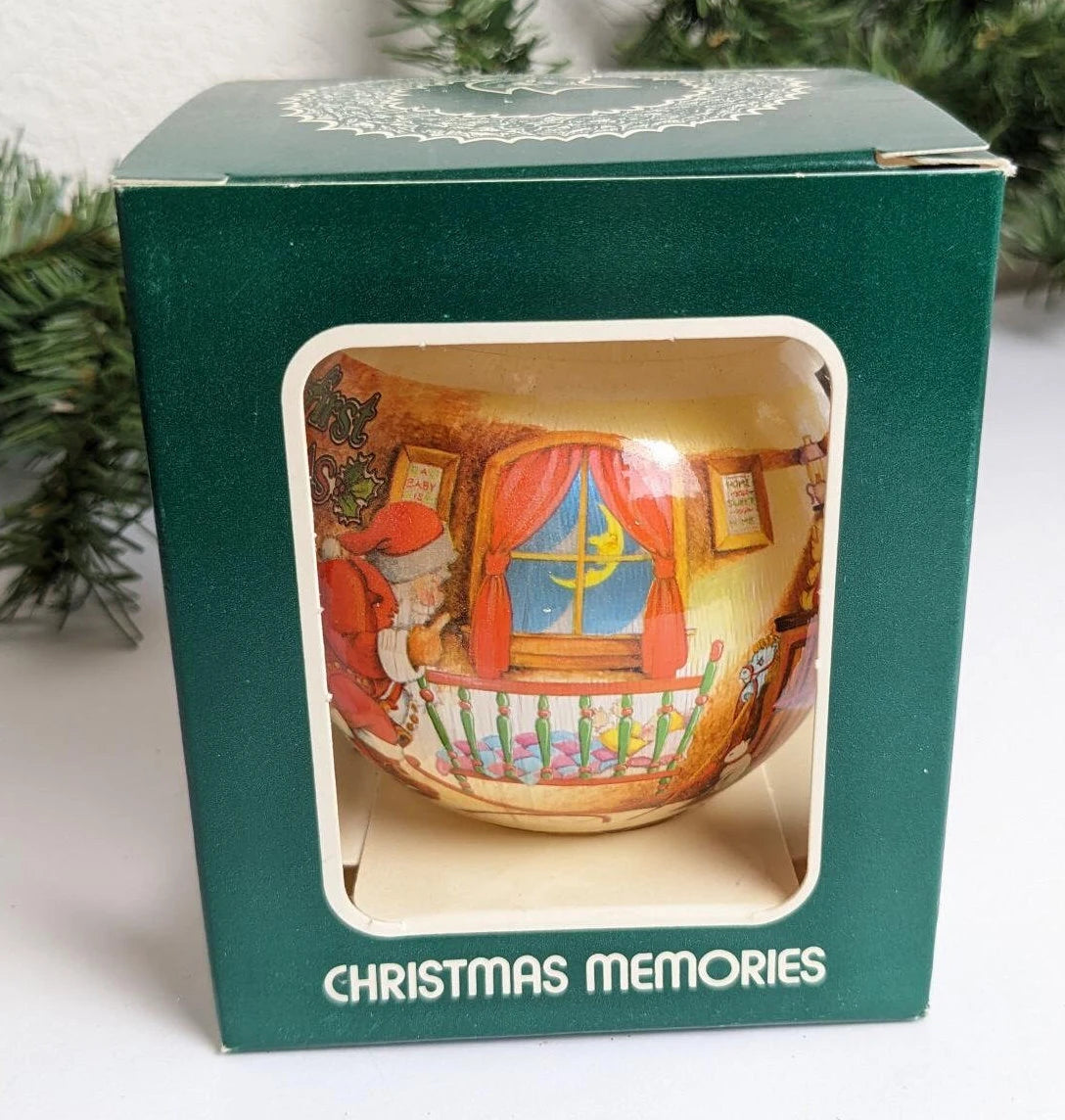 Vintage 1993 Baby's First Christmas Ornament