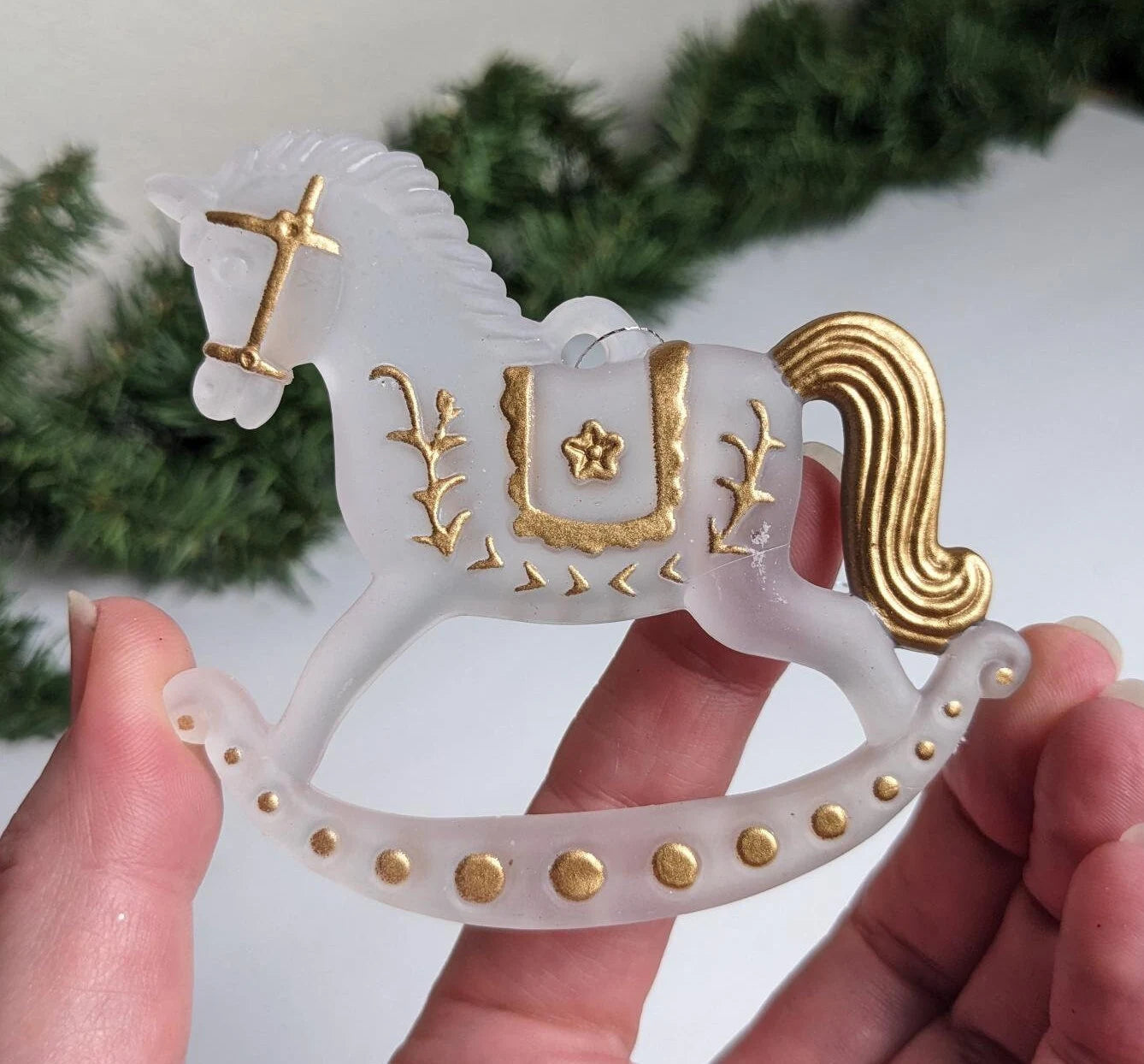 Rocking Horse Christmas Ornament