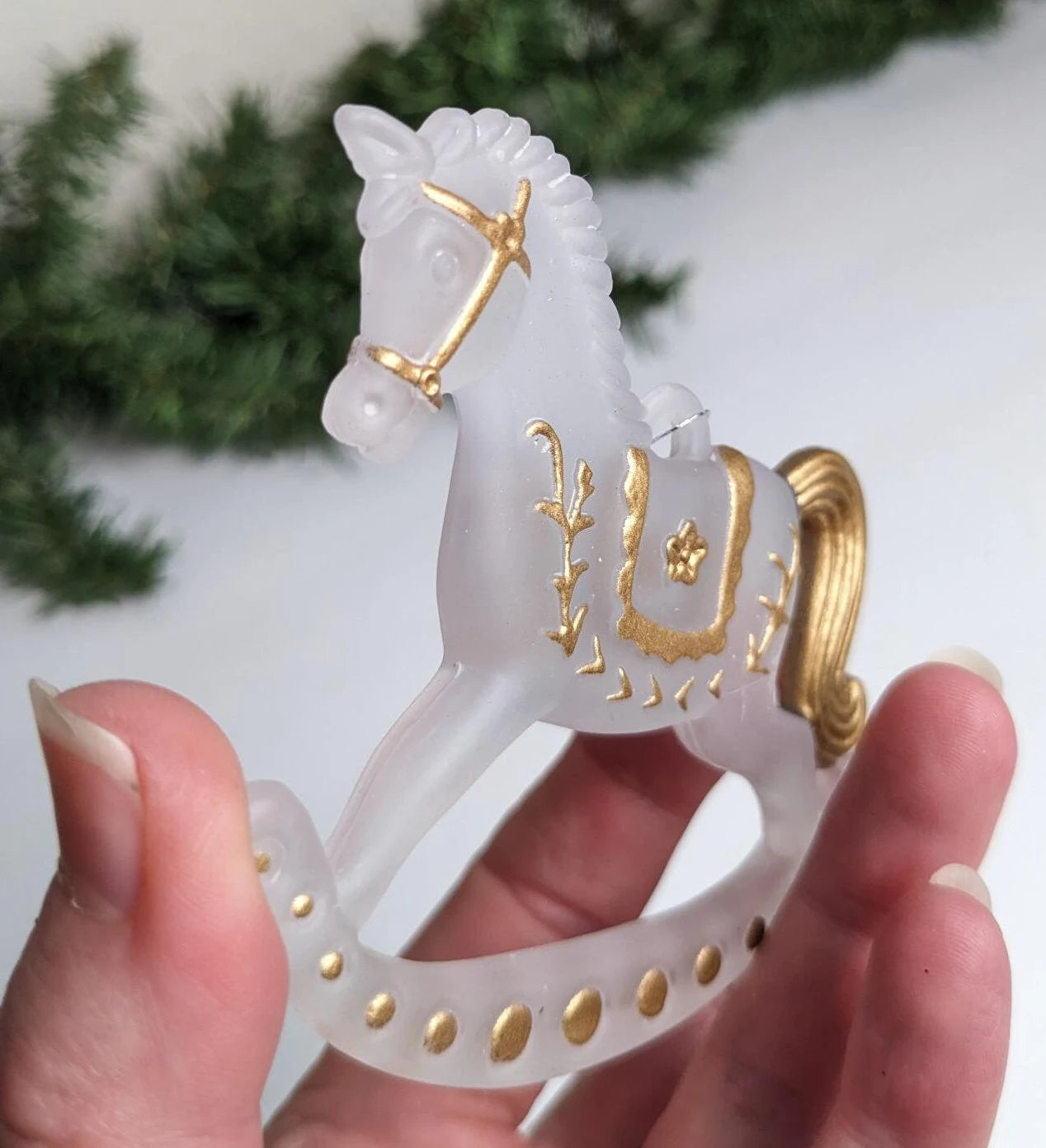 Rocking Horse Christmas Ornament