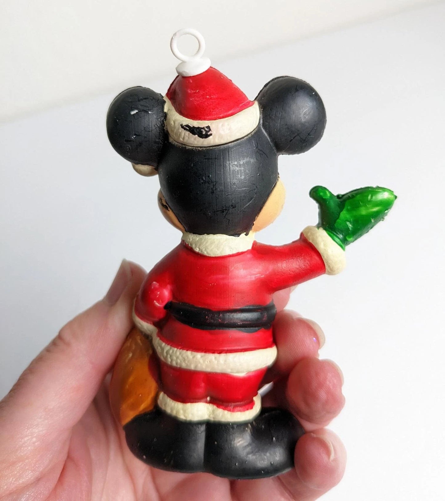 Vintage Mickey Mouse Christmas Ornament