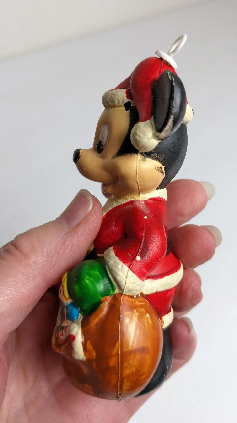 Vintage Mickey Mouse Christmas Ornament