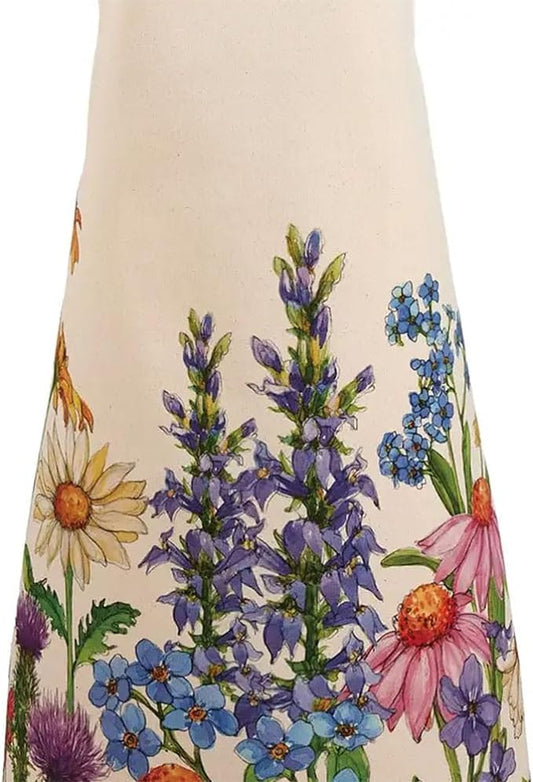 Wild Flowers Sally Eckman Roberts Apron