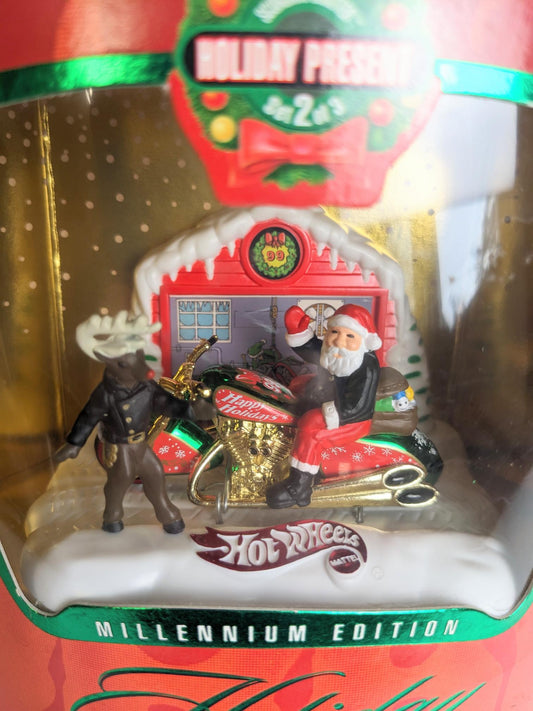 Hot Wheels Holiday Millennium 1998 Christmas Ornament