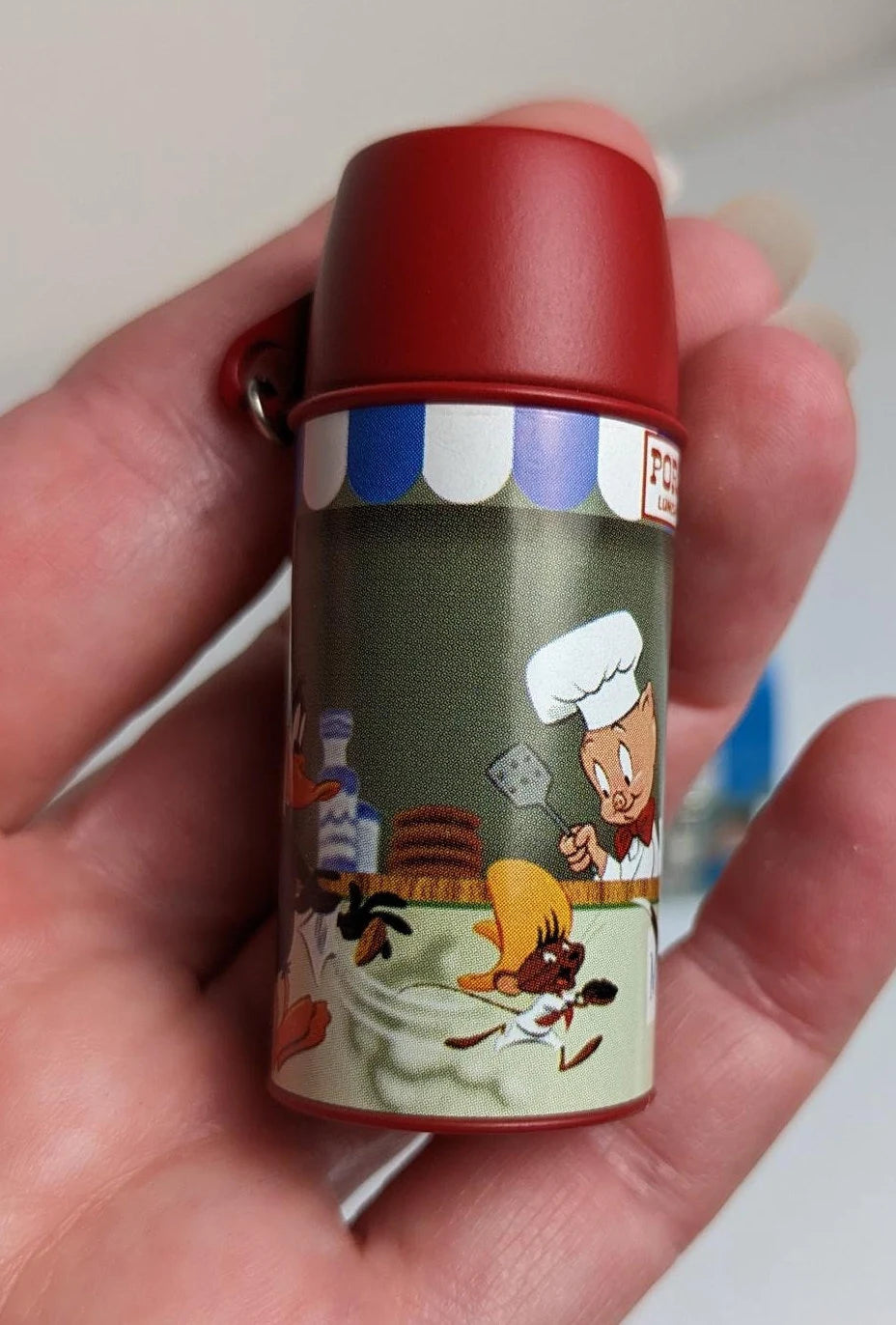 Looney Tunes Lunchbox with Thermos Ornaments