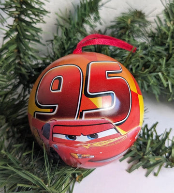 Lightening McQueen Christmas Ornament